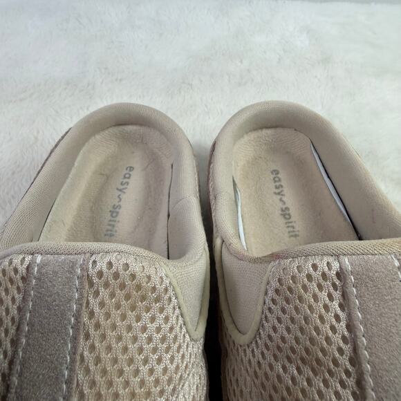 Easy Spirit ES Travel Time Women's Slip-On – Size 7W, Lt Natural Suede & Mesh - Picture 8 of 10